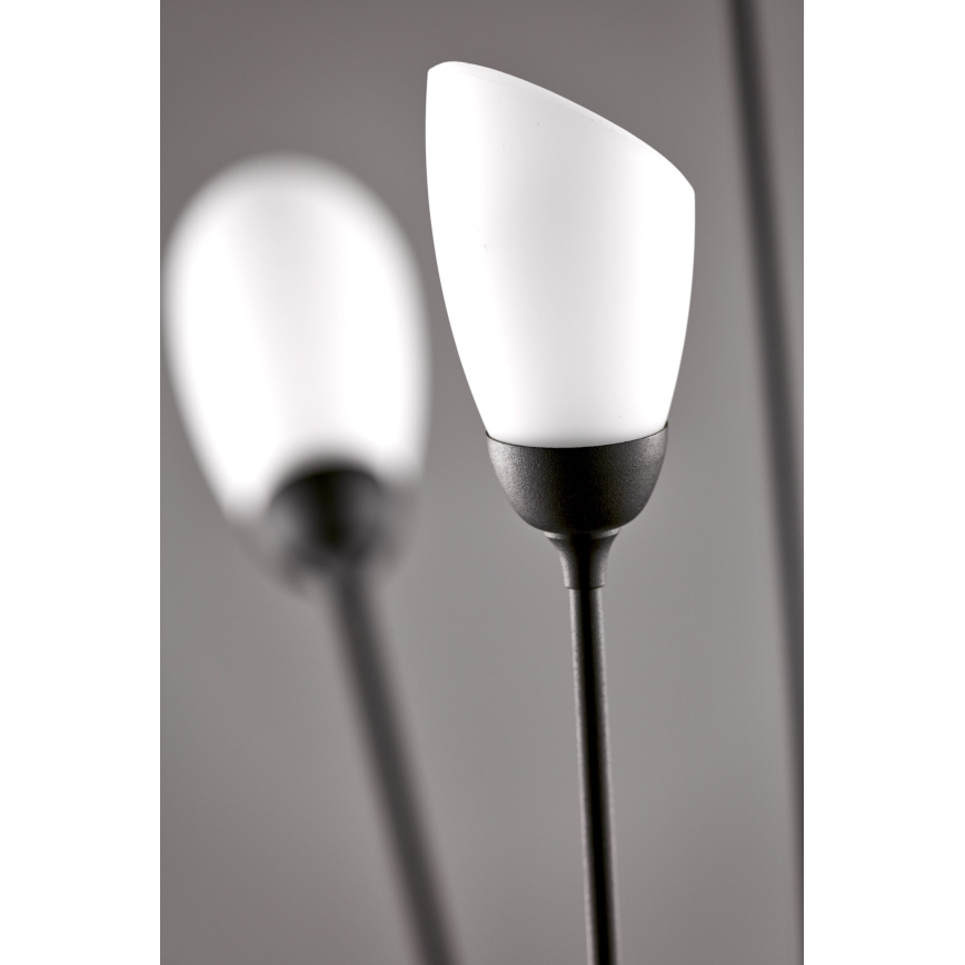 Jupiter 2058 - Stoječa svetilka GLORIOSA 9xG9/14W/230V črna