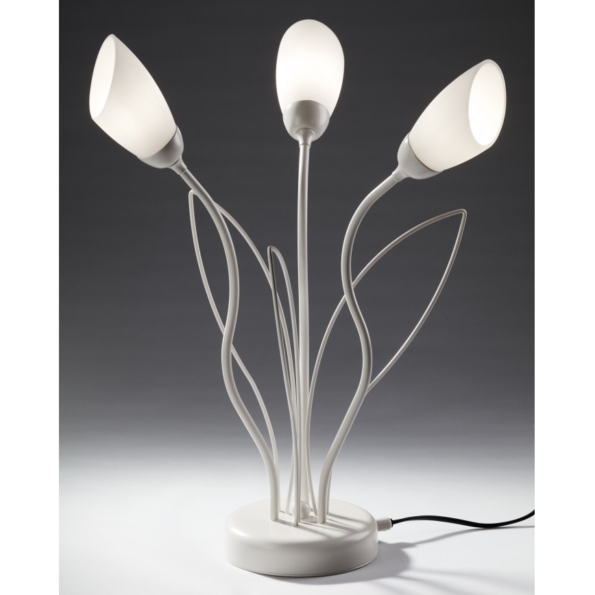 Jupiter 2060 - Namizna svetilka GLORIOSA 3xG9/14W/230V kremna