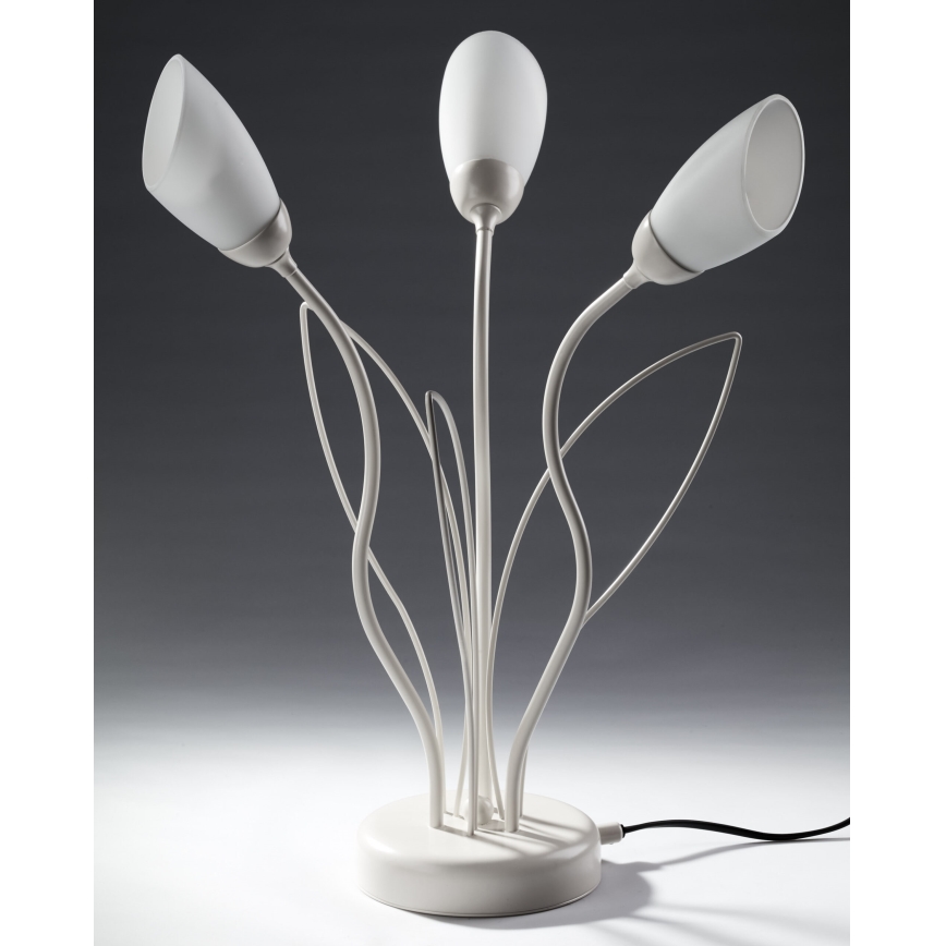 Jupiter 2060 - Namizna svetilka GLORIOSA 3xG9/14W/230V kremna