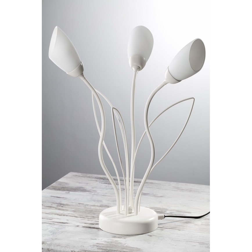 Jupiter 2060 - Namizna svetilka GLORIOSA 3xG9/14W/230V kremna