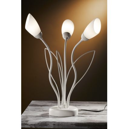 Jupiter 2060 - Namizna svetilka GLORIOSA 3xG9/14W/230V kremna