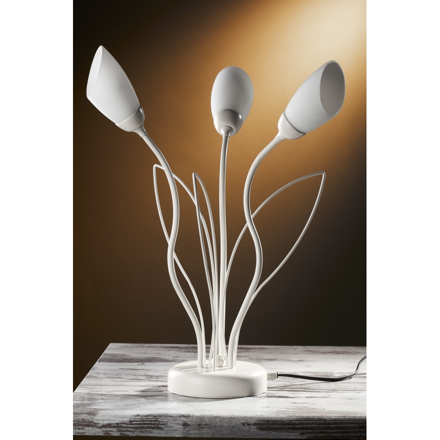 Jupiter 2060 - Namizna svetilka GLORIOSA 3xG9/14W/230V kremna