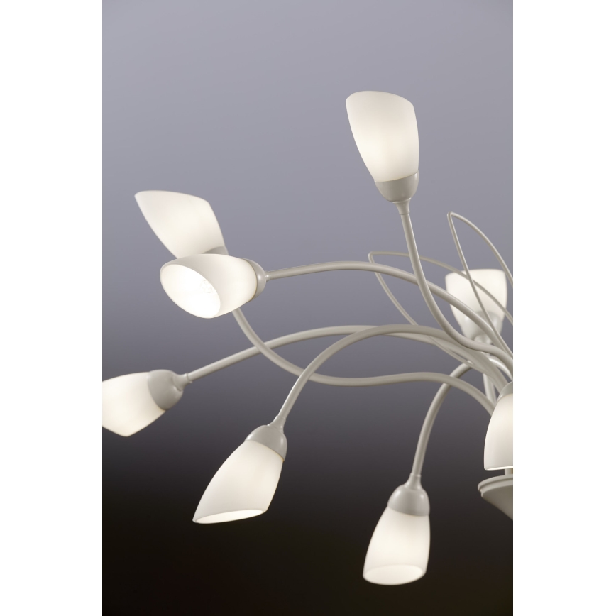 Jupiter 2062 - Lestenec na verigi GLORIOSA 15xG9/14W/230V kremne barve