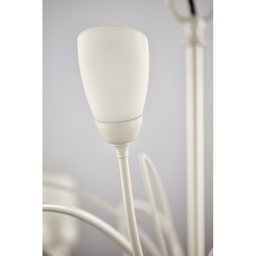 Jupiter 2062 - Lestenec na verigi GLORIOSA 15xG9/14W/230V kremne barve