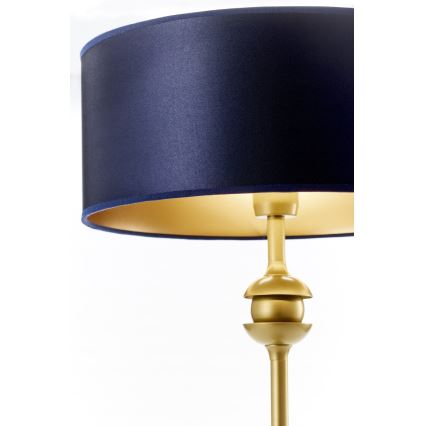 Jupiter 2116 - Namizna svetilka KASZMIR 1xE27/15W/230V modra/zlata