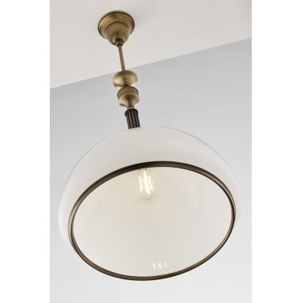 Jupiter 620 - ZU 1 - Viseči lestenec ZEUS na drogu 1xE27/60W/230V
