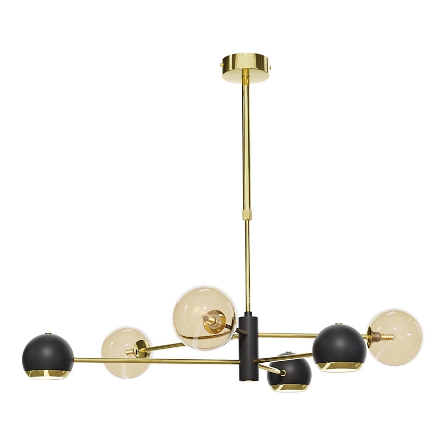 Jupiter - Nadomestno steklo za lestenec MOKA G9, premer 12 cm, dimno bež