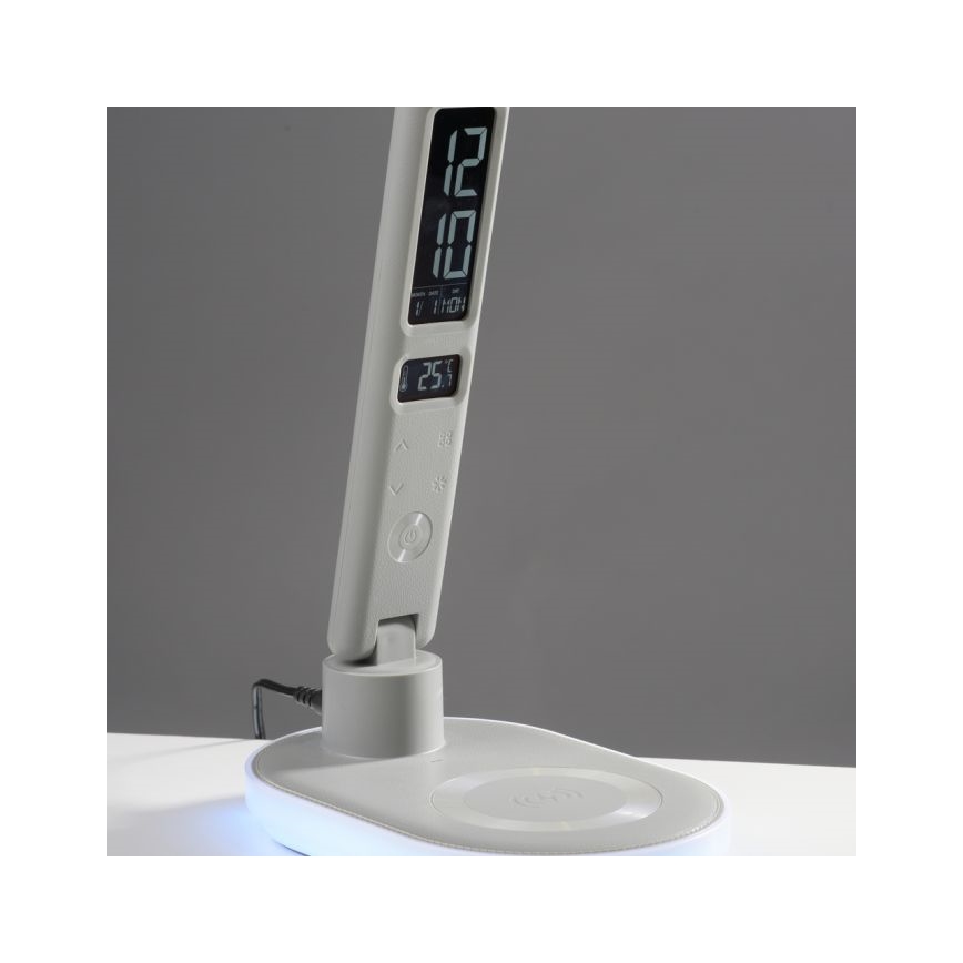 JUST LIGHT. 11018-16 - LED RGBW Touch svetilka z brezžičnim polnjenjem TINA LED/4W/230V bela