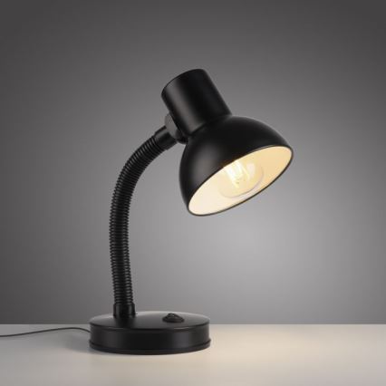 JUST LIGHT. 11080-18 - Fleksibilna miza svjetlo FLEXI 1xE27/25W/230V crna