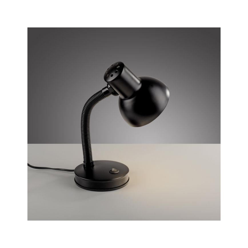 JUST LIGHT. 11080-18 - Fleksibilna miza svjetlo FLEXI 1xE27/25W/230V crna