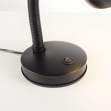 JUST LIGHT. 11080-18 - Fleksibilna namizna svetilka FLEXI 1xE27/25W/230V črna