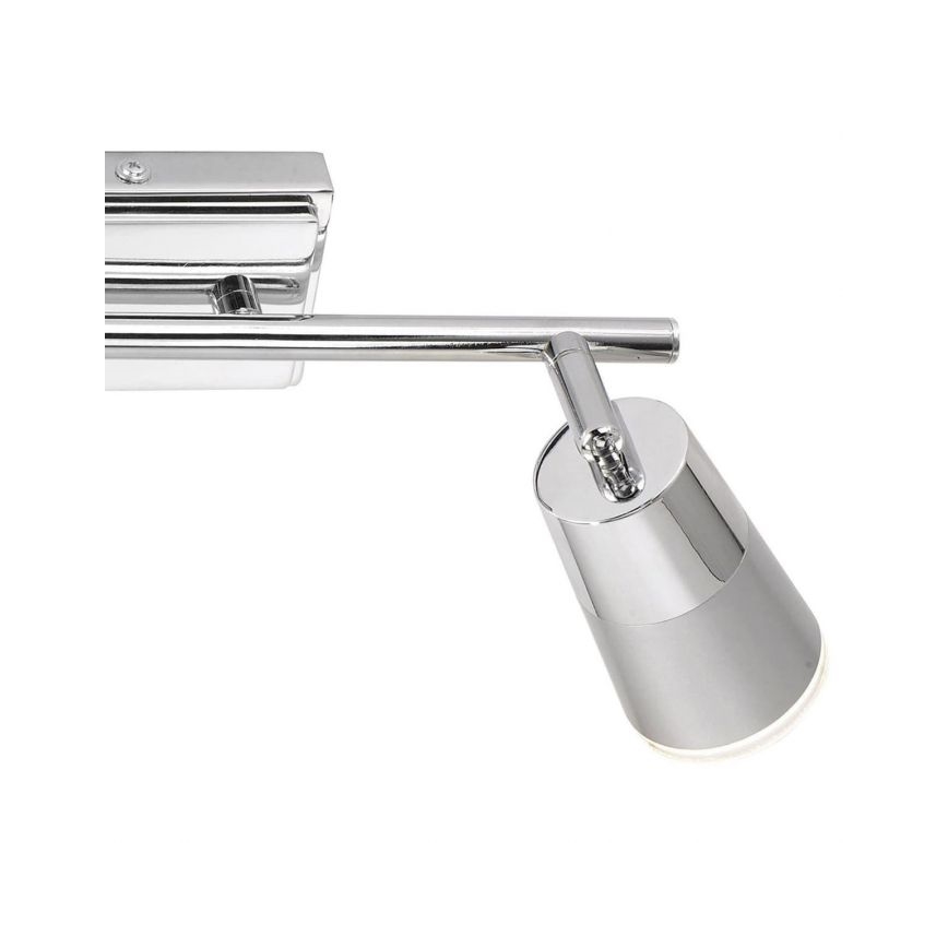 JUST LIGHT. 11229-17 - LED Reflektor DALLI 2xLED/3,5W/230V sijajni krom