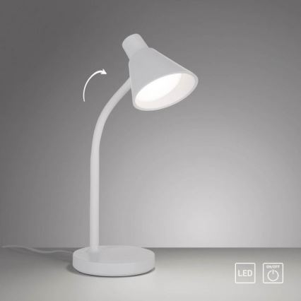 JUST LIGHT. 11248-16 - Fleksibilna LED namizna svetilka PIXIE LED/4,5W/230V bela