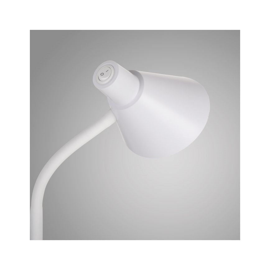 JUST LIGHT. 11248-16 - Fleksibilna LED namizna svetilka PIXIE LED/4,5W/230V bela