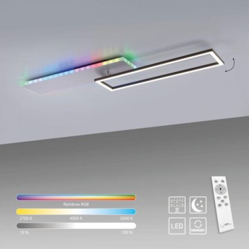 JUST LIGHT. 11326-95 - LED RGBW Zatemnitvena stropna svetilka RENDA LED/31W/230V 2700-5000K + Daljinski upravljalnik