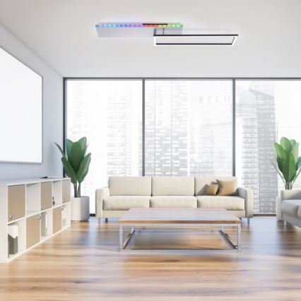 JUST LIGHT. 11326-95 - LED RGBW Zatemnitvena stropna svetilka RENDA LED/31W/230V 2700-5000K + Daljinski upravljalnik