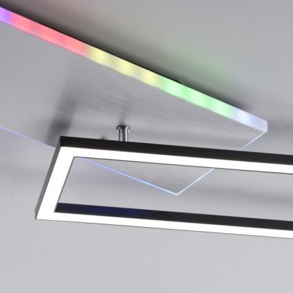 JUST LIGHT. 11326-95 - LED RGBW Zatemnitvena stropna svetilka RENDA LED/31W/230V 2700-5000K + Daljinski upravljalnik