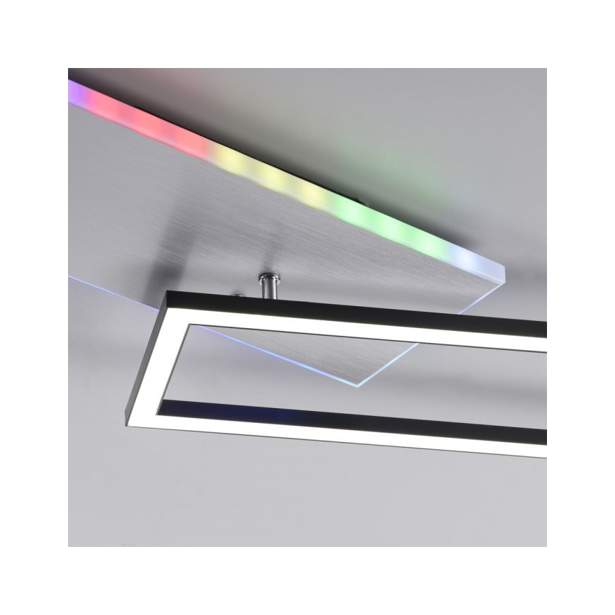 JUST LIGHT. 11326-95 - LED RGBW Zatemnitvena stropna svetilka RENDA LED/31W/230V 2700-5000K + Daljinski upravljalnik
