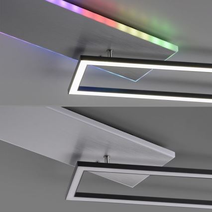 JUST LIGHT. 11326-95 - LED RGBW Zatemnitvena stropna svetilka RENDA LED/31W/230V 2700-5000K + Daljinski upravljalnik