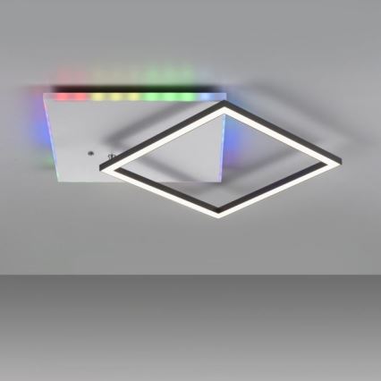 JUST LIGHT. 11327-95 - LED RGBW Zatemnitvena stropna svetilka RENDA LED/31W/230V 2700-5000K + Daljinski upravljalnik
