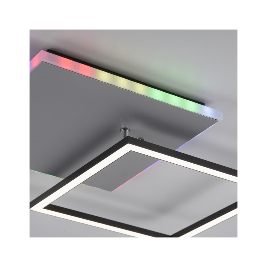 JUST LIGHT. 11327-95 - LED RGBW Zatemnitvena stropna svetilka RENDA LED/31W/230V 2700-5000K + Daljinski upravljalnik