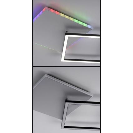 JUST LIGHT. 11327-95 - LED RGBW Zatemnitvena stropna svetilka RENDA LED/31W/230V 2700-5000K + Daljinski upravljalnik