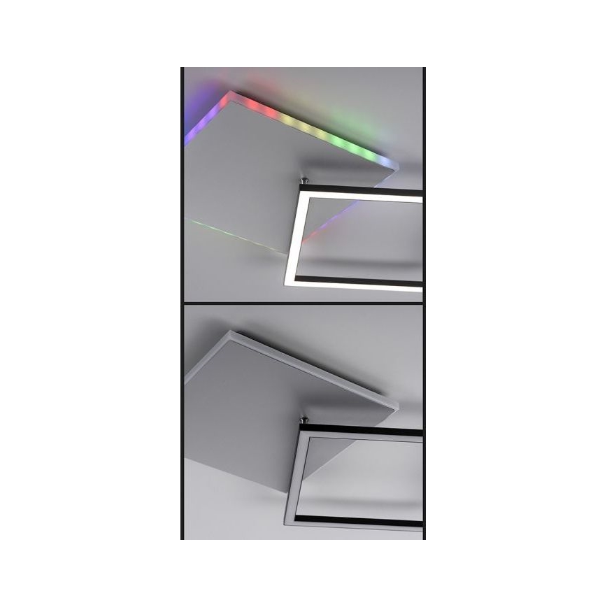 JUST LIGHT. 11327-95 - LED RGBW Zatemnitvena stropna svetilka RENDA LED/31W/230V 2700-5000K + Daljinski upravljalnik