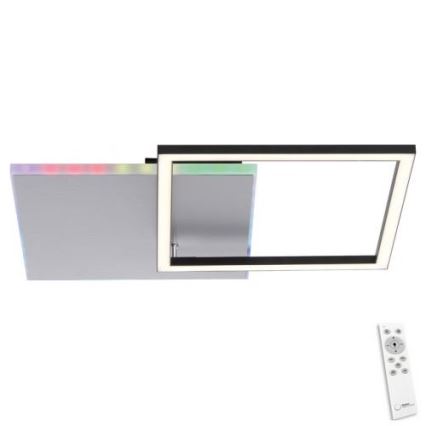 JUST LIGHT. 11327-95 - LED RGBW Zatemnitvena stropna svetilka RENDA LED/31W/230V 2700-5000K + Daljinski upravljalnik