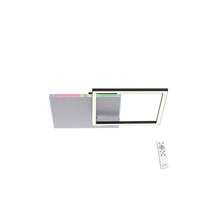 JUST LIGHT. 11327-95 - LED RGBW Zatemnitvena stropna svetilka RENDA LED/31W/230V 2700-5000K + Daljinski upravljalnik