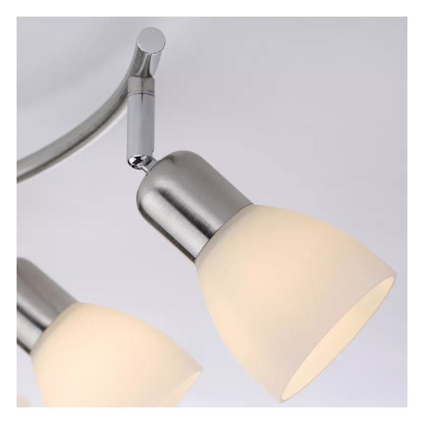 JUST LIGHT. 11952-55 - Smerna svetilka KARO 2xE14/40W/230V matni krom