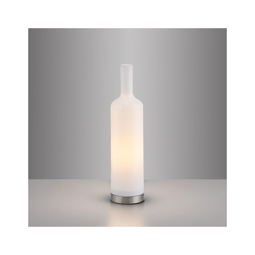 JUST LIGHT. 14006-16 - Namizna svetilka BOTTLE 1xE14/25W/230V bela