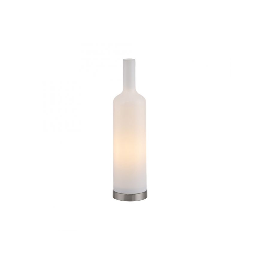 JUST LIGHT. 14006-16 - Namizna svetilka BOTTLE 1xE14/25W/230V bela