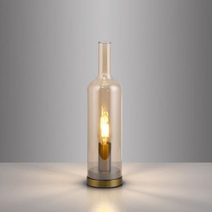 JUST LIGHT. 14006-27 - Namizna svetilka BOTTLE 1xE14/25W/230V bežna/dimna