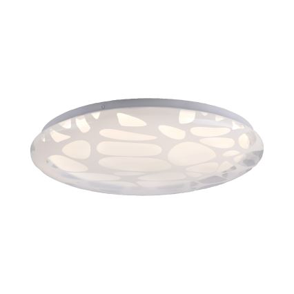 JUST LIGHT. 14009-16 - Zatemnljivo LED stropno svetilo ART PLAFO LED/20W/230V 2700-6500K, Ø 38 cm, belo + z daljinskim upravljalnikom