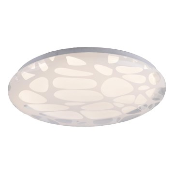 JUST LIGHT. 14009-16 - Zatemnljivo LED stropno svetilo ART PLAFO LED/20W/230V 2700-6500K, Ø 38 cm, belo + z daljinskim upravljalnikom