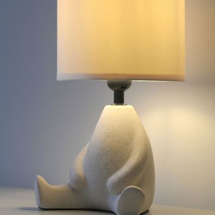 JUST LIGHT. 14190-39 - Namizna svetilka TED 1xE27/25W/230V bež