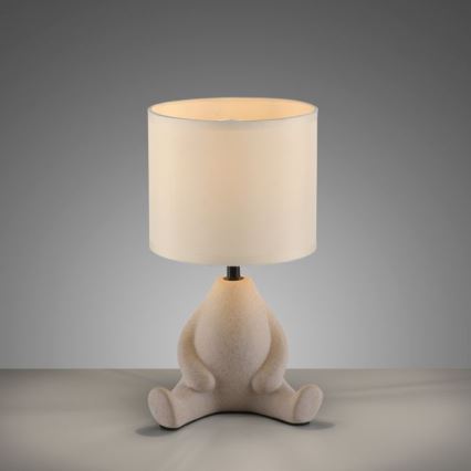 JUST LIGHT. 14190-39 - Namizna svetilka TED 1xE27/25W/230V bež