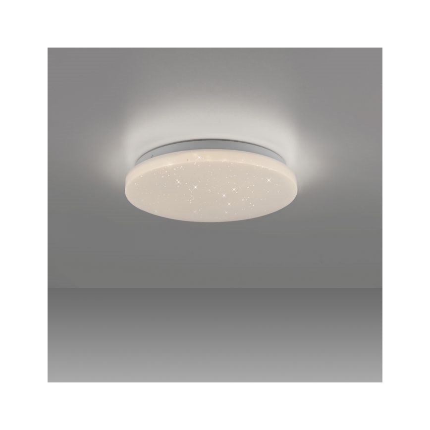 JUST LIGHT. 14275-16 - LED Stropna svetilka URANUS LED/10W/230V pr. 26 cm bela