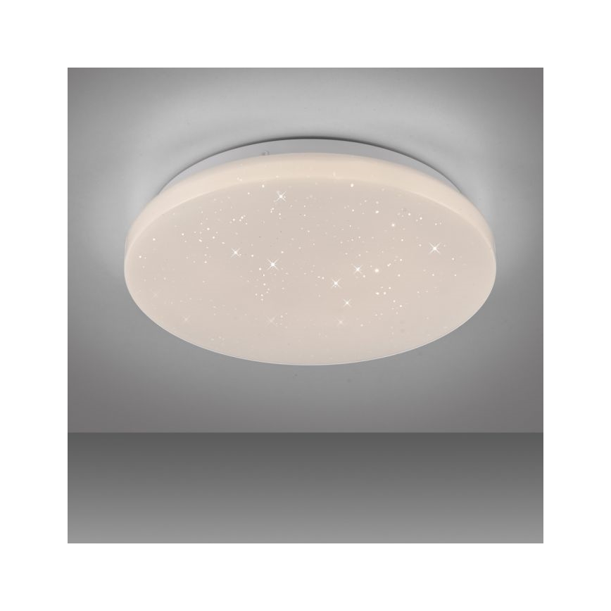 JUST LIGHT. 14275-16 - LED Stropna svetilka URANUS LED/10W/230V pr. 26 cm bela