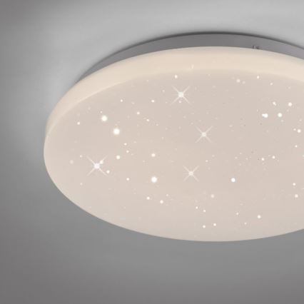 JUST LIGHT. 14275-16 - LED Stropna svetilka URANUS LED/10W/230V pr. 26 cm bela