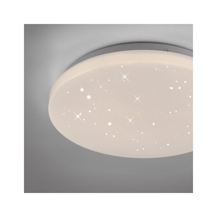 JUST LIGHT. 14275-16 - LED Stropna svetilka URANUS LED/10W/230V pr. 26 cm bela
