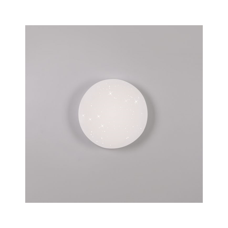 JUST LIGHT. 14275-16 - LED Stropna svetilka URANUS LED/10W/230V pr. 26 cm bela