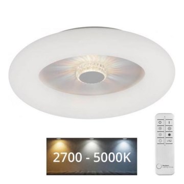 JUST LIGHT. 14383-16 - LED Zatemnitvena stropna svetilka VERTIGO LED/26W/230V 2700-5000K bela + Daljinski upravljalnik