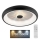 JUST LIGHT. 14384-18 - LED Zatemnitvena stropna svetilka VERTIGO LED/29W/230V 2700-5000K črna + Daljinski upravljalnik