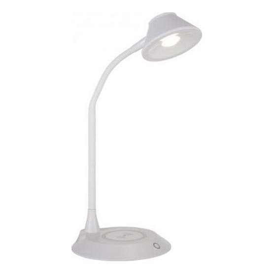 JUST LIGHT. 14414-16 - Dimmable fleksibilna namizna lampa z dotikom PUCKI LED/4,5W/230V bela