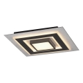 JUST LIGHT. 14439-21 - LED stropna svetilka CICHIO LED/18,5W/230V + LED/9W 40x40 cm črna