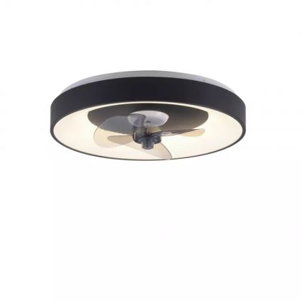 JUST LIGHT. 14644-18 - LED Zatemnitvena stropna svetilka z ventilatorjem VENIKA LED/36W/230V pr. 48,6 cm 2700-5000K + Daljinski upravljalnik