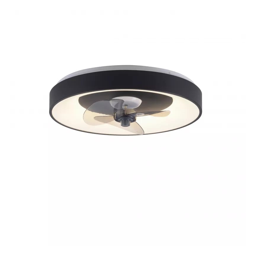 JUST LIGHT. 14644-18 - LED Zatemnitvena stropna svetilka z ventilatorjem VENIKA LED/36W/230V pr. 48,6 cm 2700-5000K + Daljinski upravljalnik