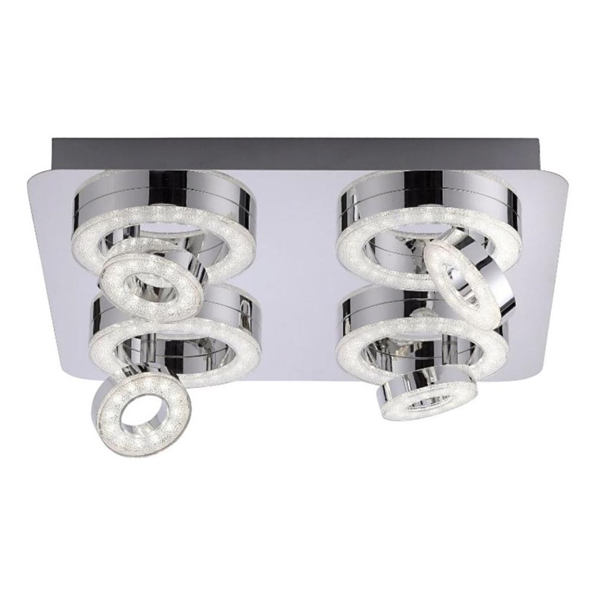 JUST LIGHT. 14662-17 - LED RGBW Zatemnitveni reflektor TIM LOLASMART 4xLED/5,9/230V 2700-5000K + Daljinski upravljalnik