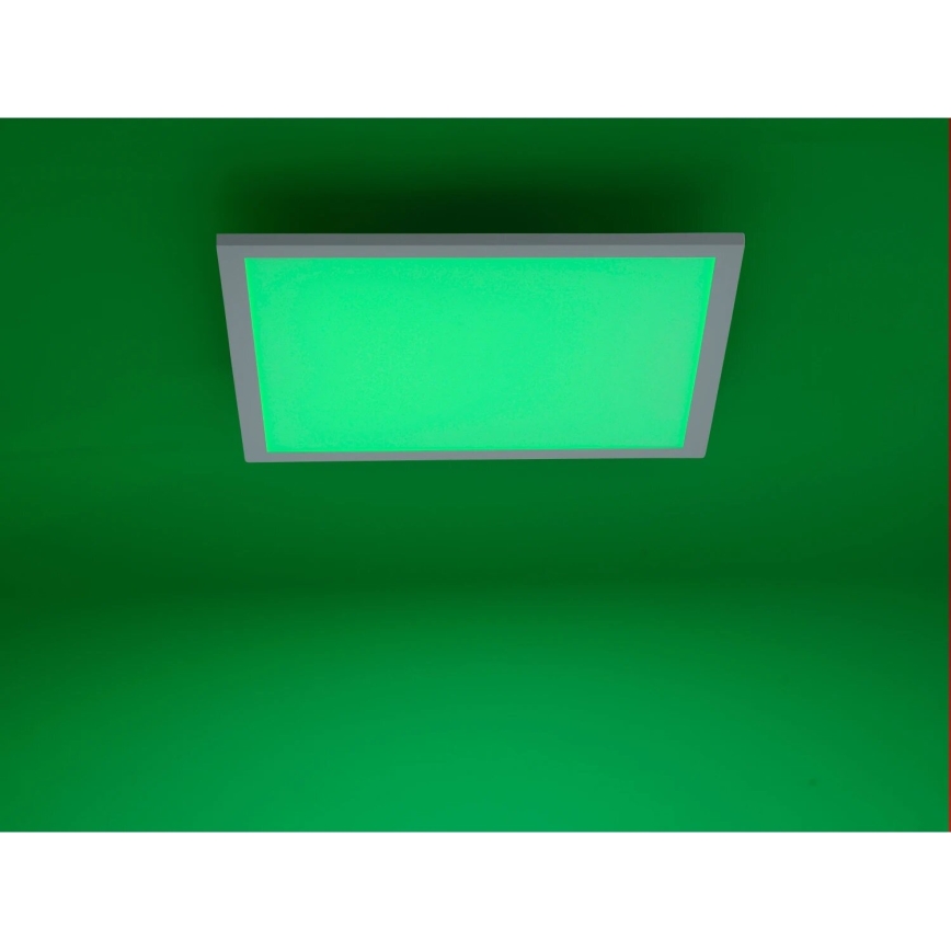 JUST LIGHT. 14681-16 - LED RGB Zatemnitveni nadgradni panel LOLA FLAT LED/28W/230V 2700-5000K + Daljinski upravljalnik